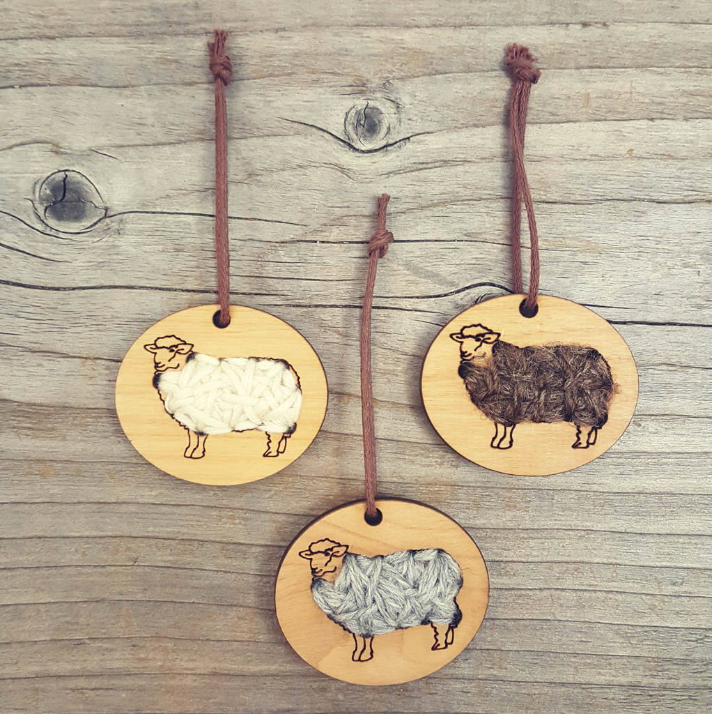 Katrinkles | Sheep Ornament