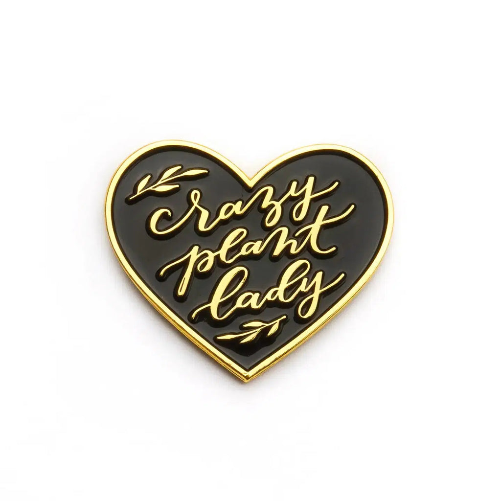 Paper Anchor Co Enamel Pin | Crazy Plant Lady