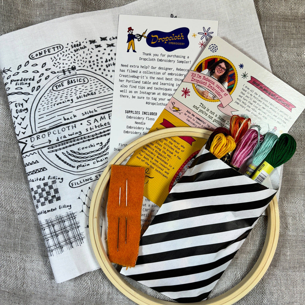 DROPCLOTH | Kit : Drawing Stitches
