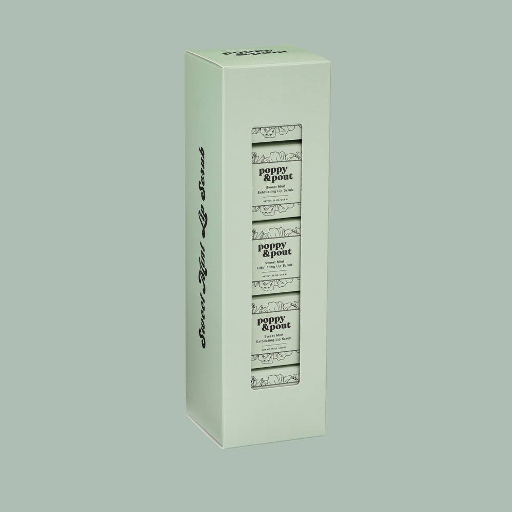 POPPY & POUT | Lip Scrub :: Sweet Mint