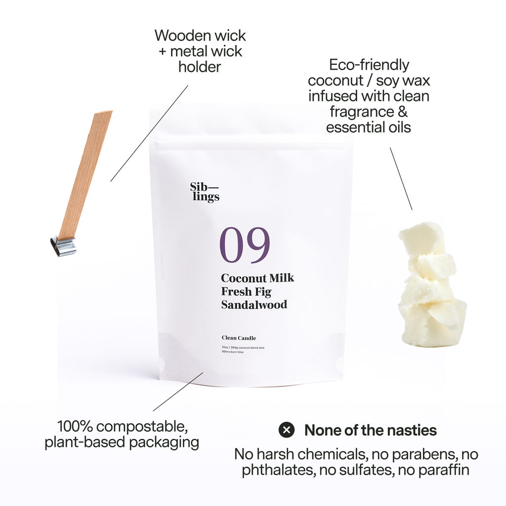 SIBLINGS | No 09 — Coconut Milk, Fresh Fig, & Sandalwood