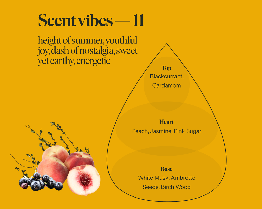 SIBLINGS | No 11 — Blackcurrant, Peach, White Musk