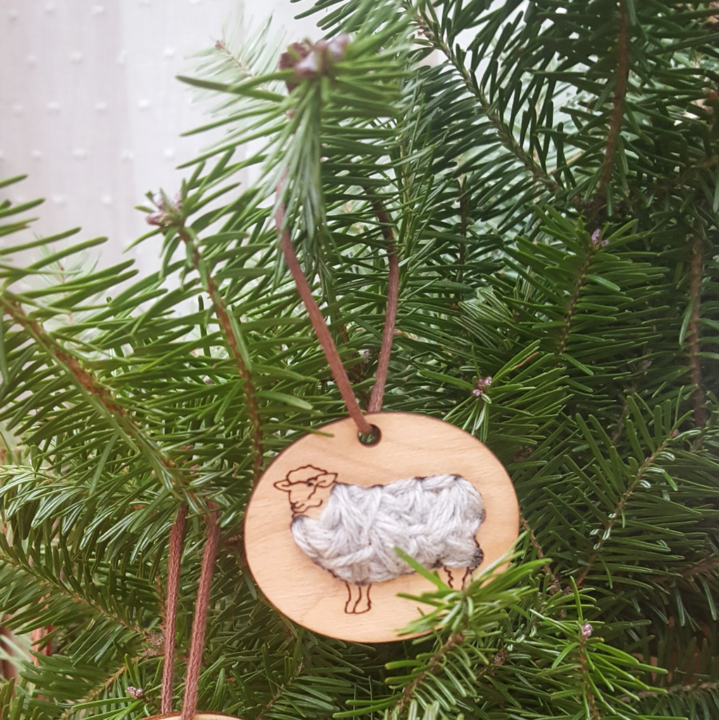 Katrinkles | Sheep Ornament