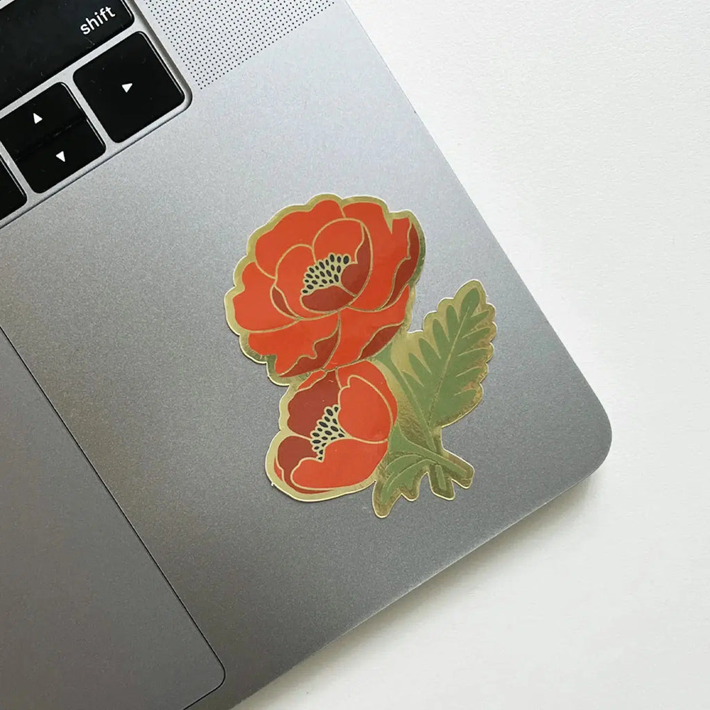 Paper Anchor Co Sticker | Poppy