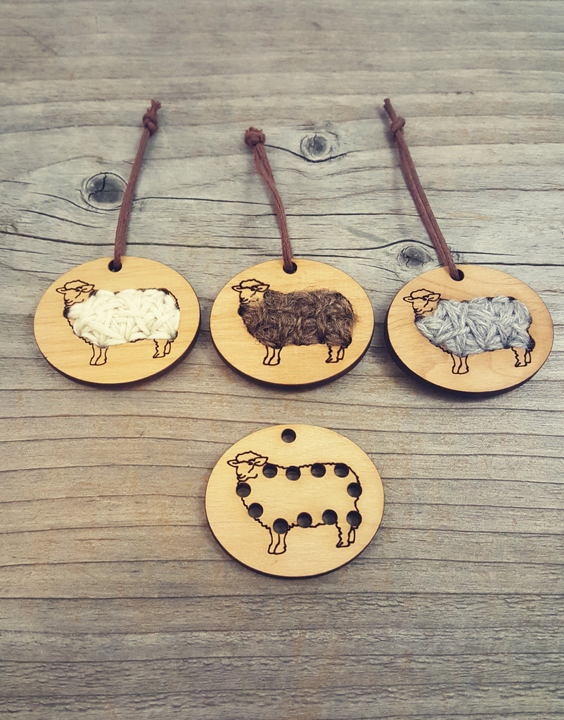 Katrinkles | Sheep Ornament