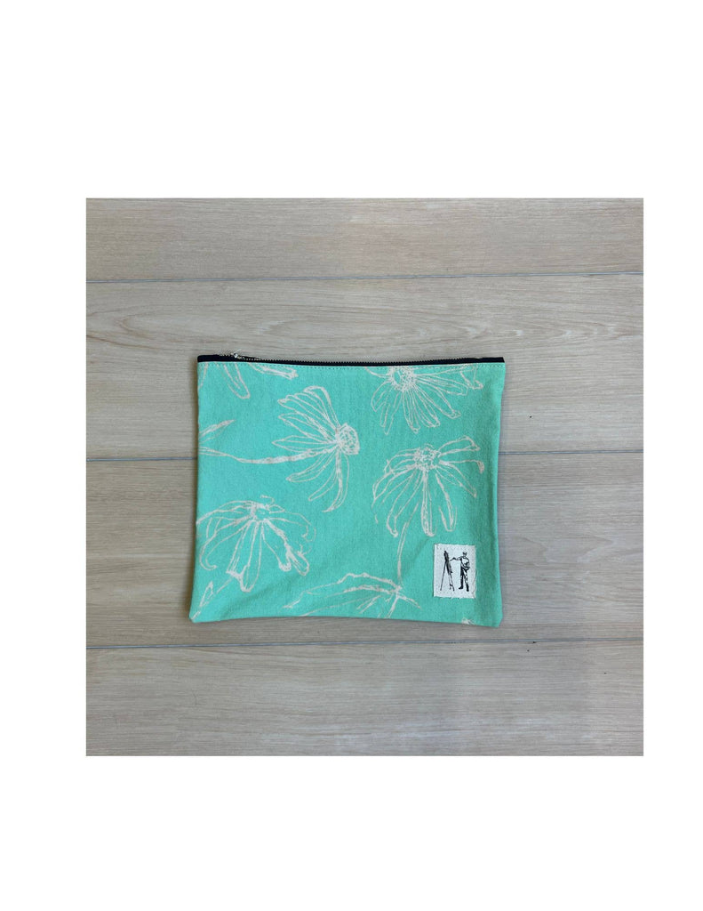 Eric & Christopher | Zipper Pouch :: Seafoam Green