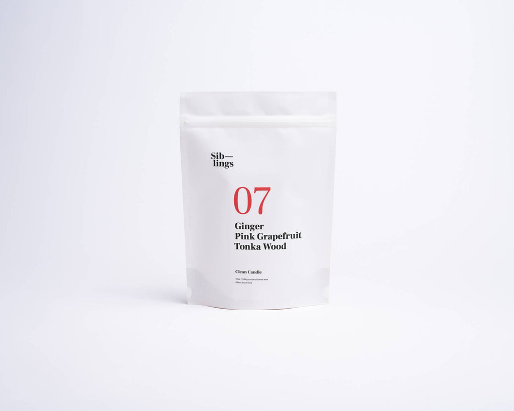 SIBLINGS | No 07 — Ginger, Pink Grapefruit, Rhubarb