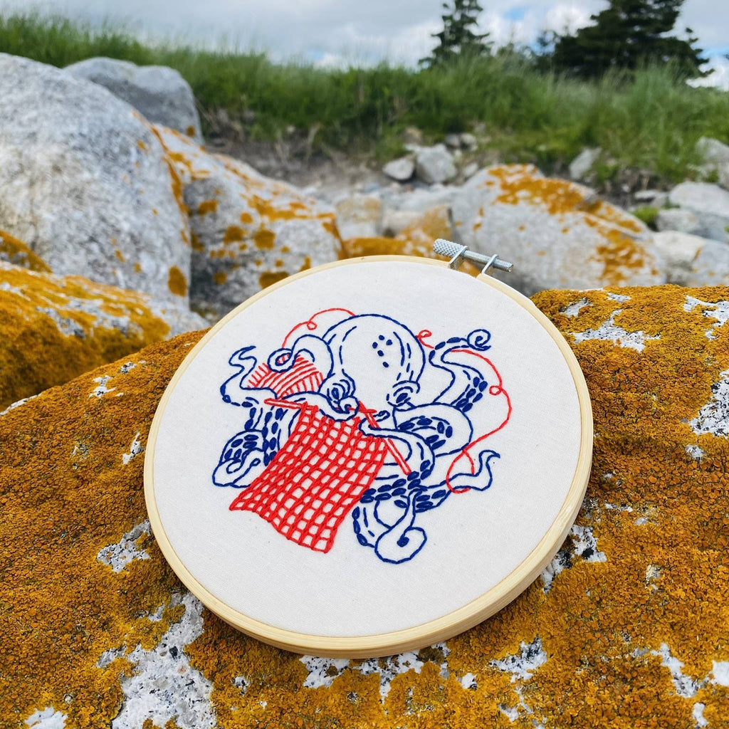 HOOK LINE & TINKER | Knitting Octopus