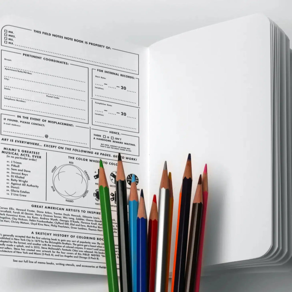 Field Notes | Streetscapes Sketch Books