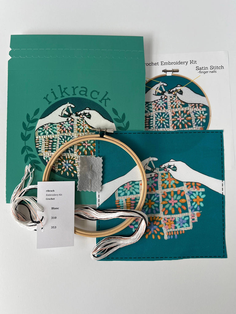 RIKRACK | Embroidery Kit :: Crochet