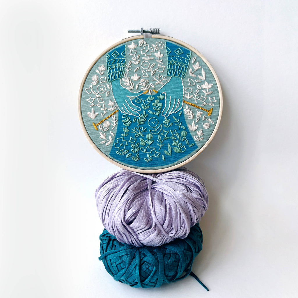 RIKRACK | Embroidery Kit :: Knit