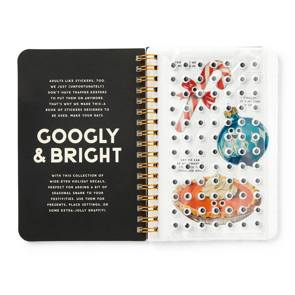 BRASS MONKEY | Sticker Book :: Googly & Bright Holiday