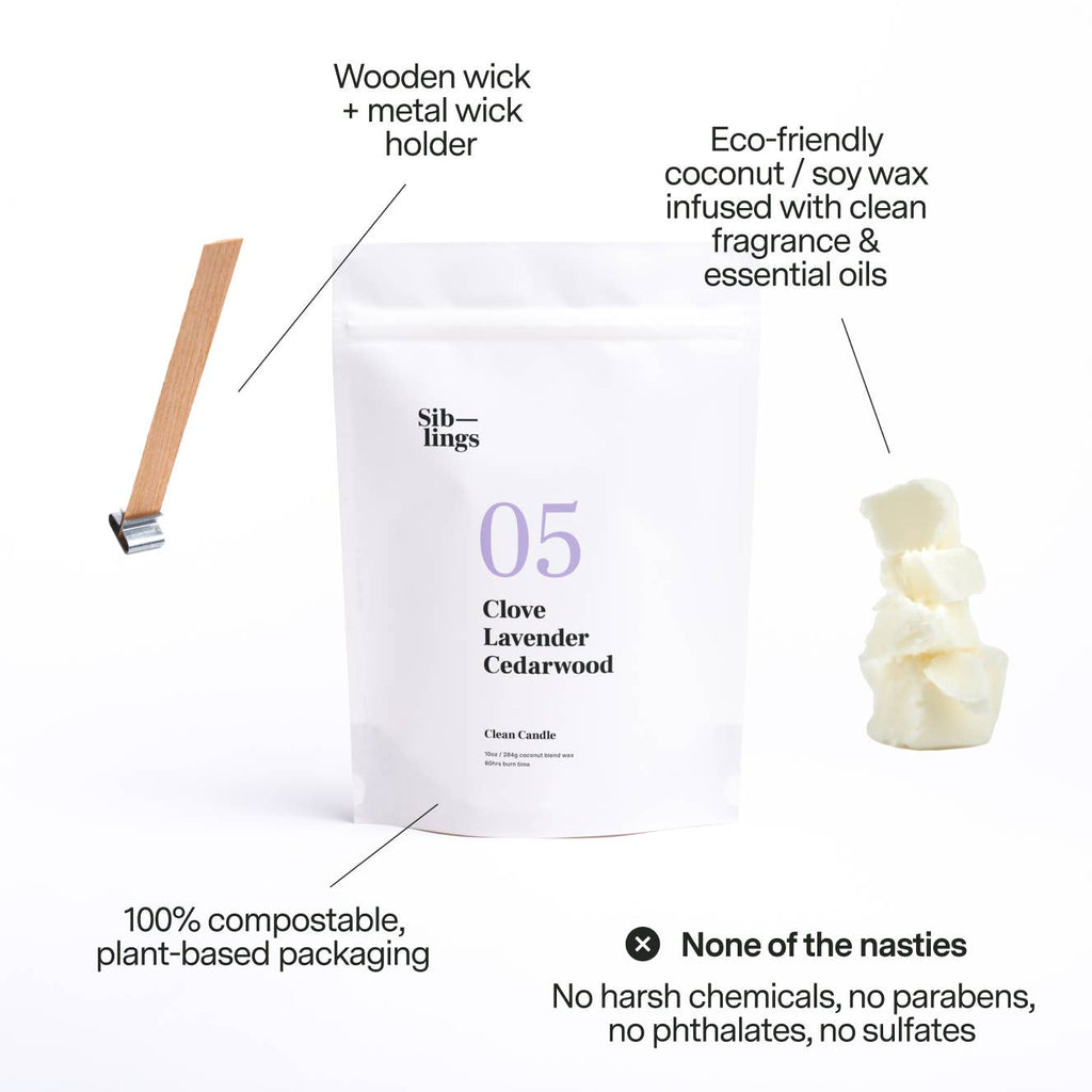 SIBLINGS | No 05 — Clove, Lavender, & Cedarwood