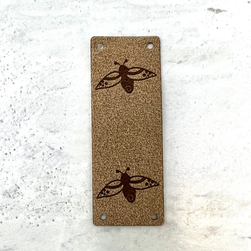 Firefly Fibers | Reversible Foldover Tags