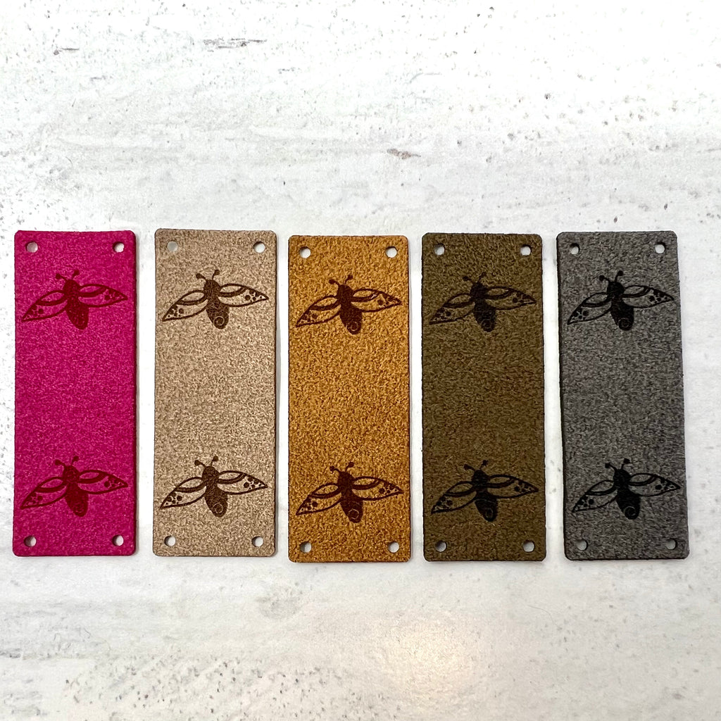 Firefly Fibers | Reversible Foldover Tags
