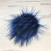 Faux Fur Snap On Pom Pom