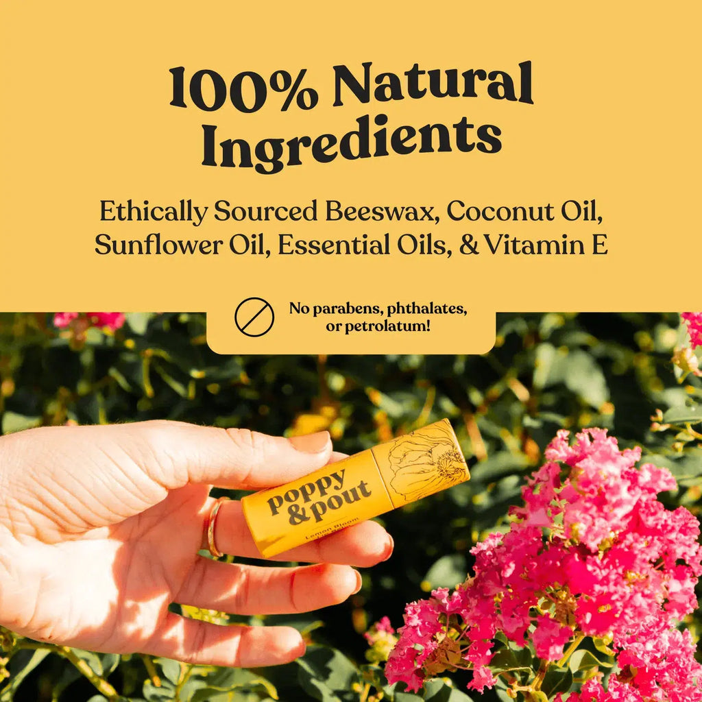 Poppy & Pout | Lip Balm :: Lemon Bloom