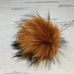 Faux Fur Snap On Pom Pom