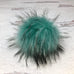Faux Fur Snap On Pom Pom