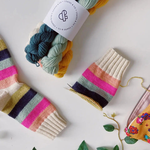 Coates & Co | Cottage Sock Mini Skein Set