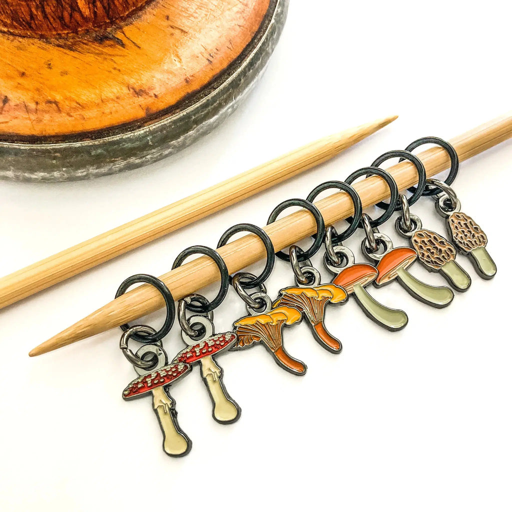 FIREFLY NOTES | Stitch Marker Pack :: Makers Mushrooms