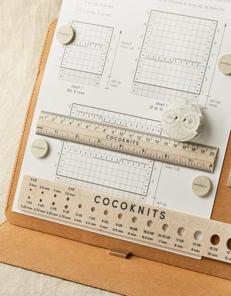 Cocoknits | Maker's Board Ruler & Gauge Set