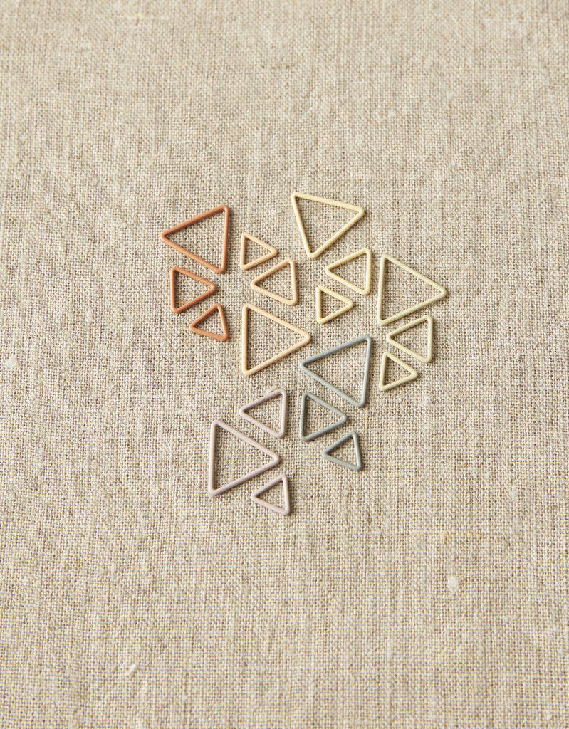 Cocoknits | Triangle Stitch Markers : Earth Tones