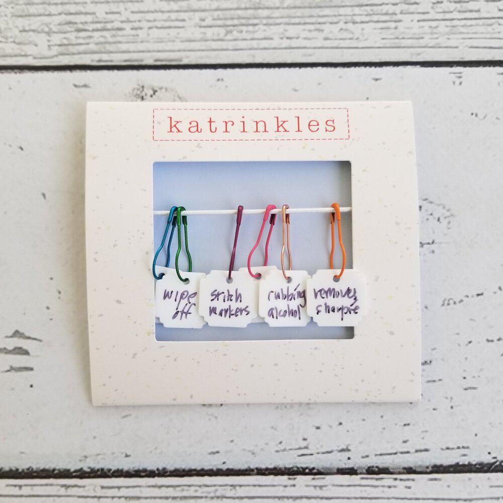 Katrinkles | Write On / Wipe Off White Stitch Markers