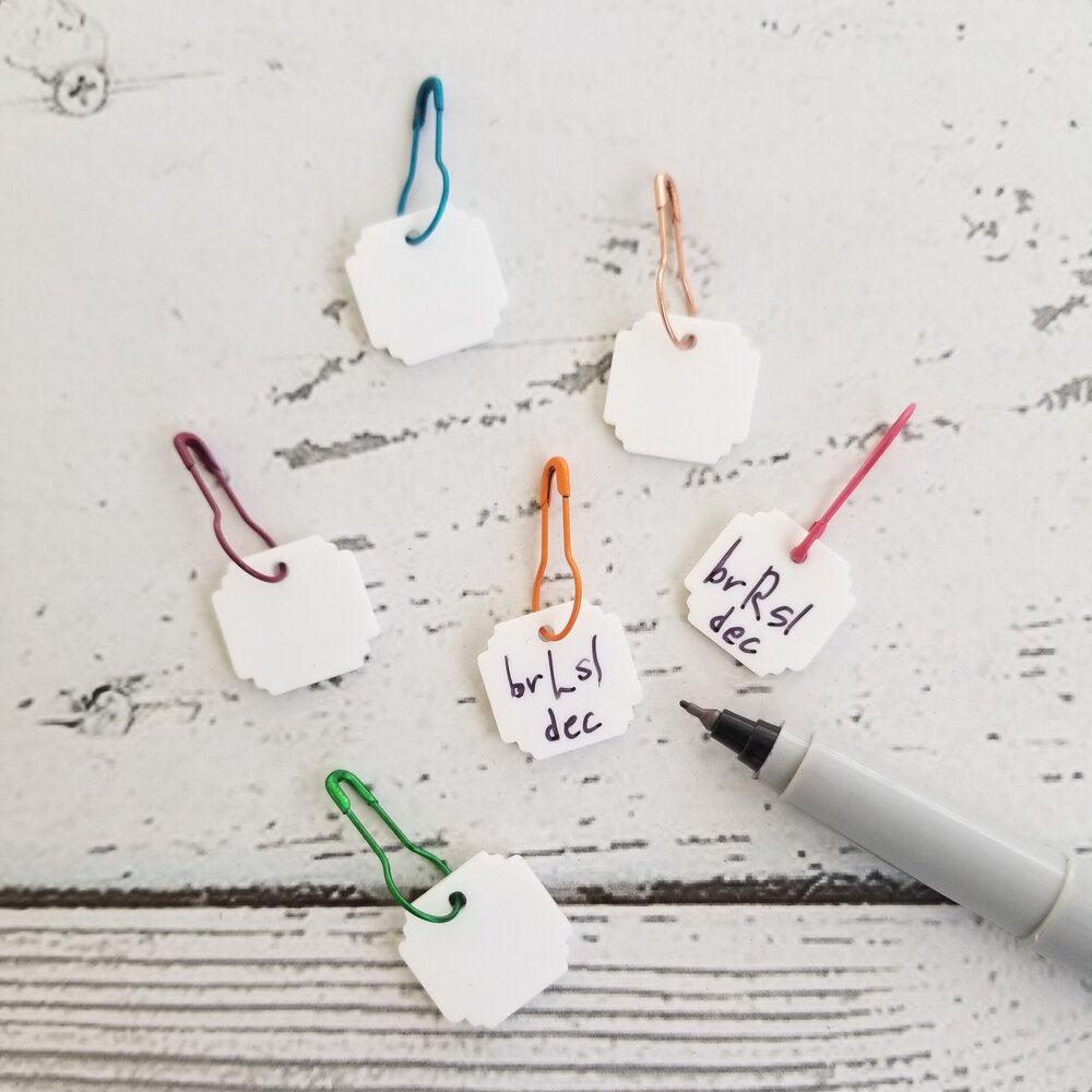 Katrinkles | Write On / Wipe Off White Stitch Markers
