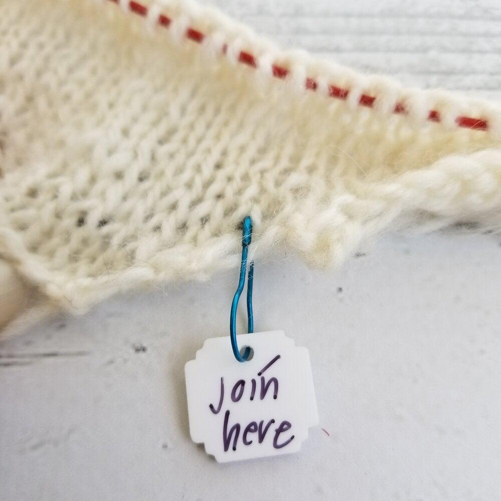 Katrinkles | Write On / Wipe Off White Stitch Markers