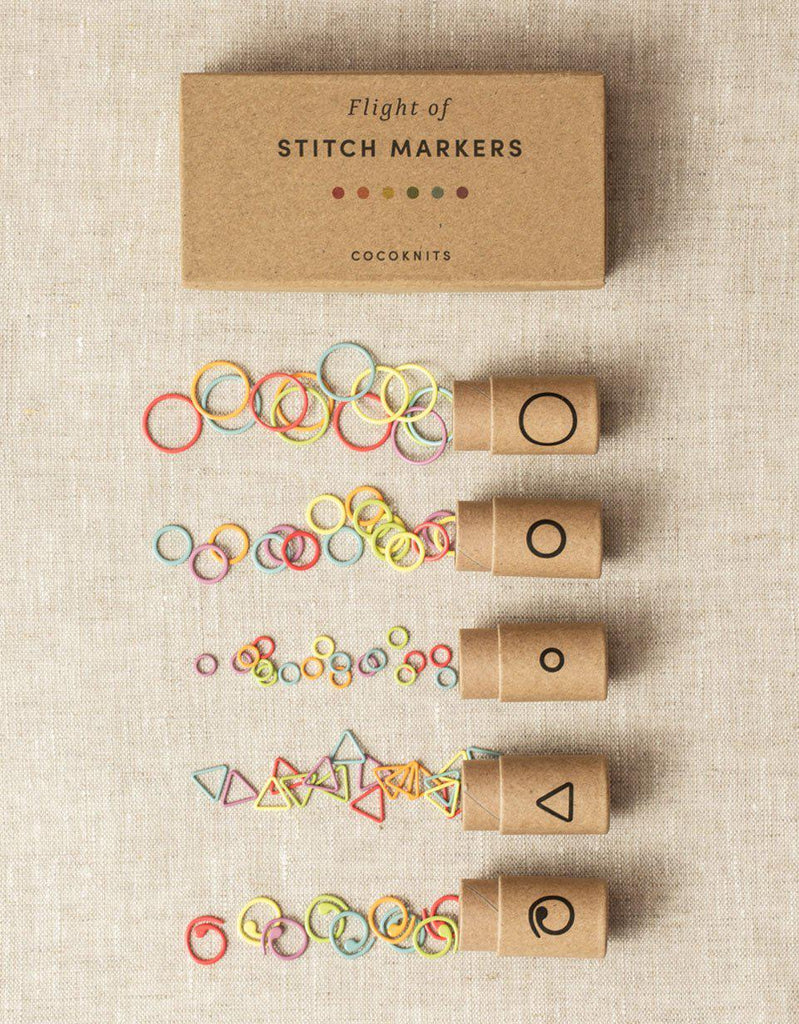 Cocoknits | Flight of Stitch Markers