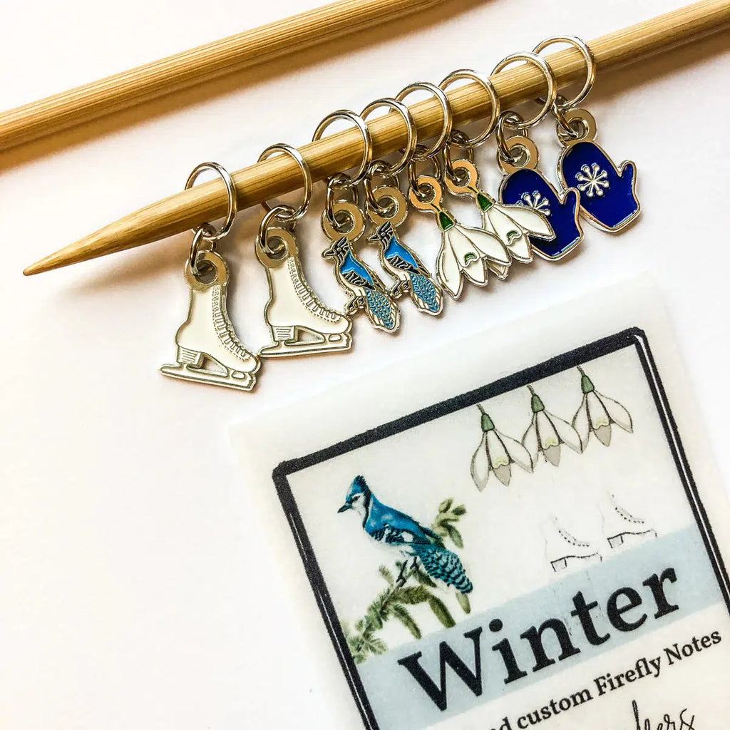FIREFLY NOTES | Stitch Marker Pack :: Winter
