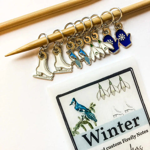 FIREFLY NOTES | Stitch Marker Pack :: Winter