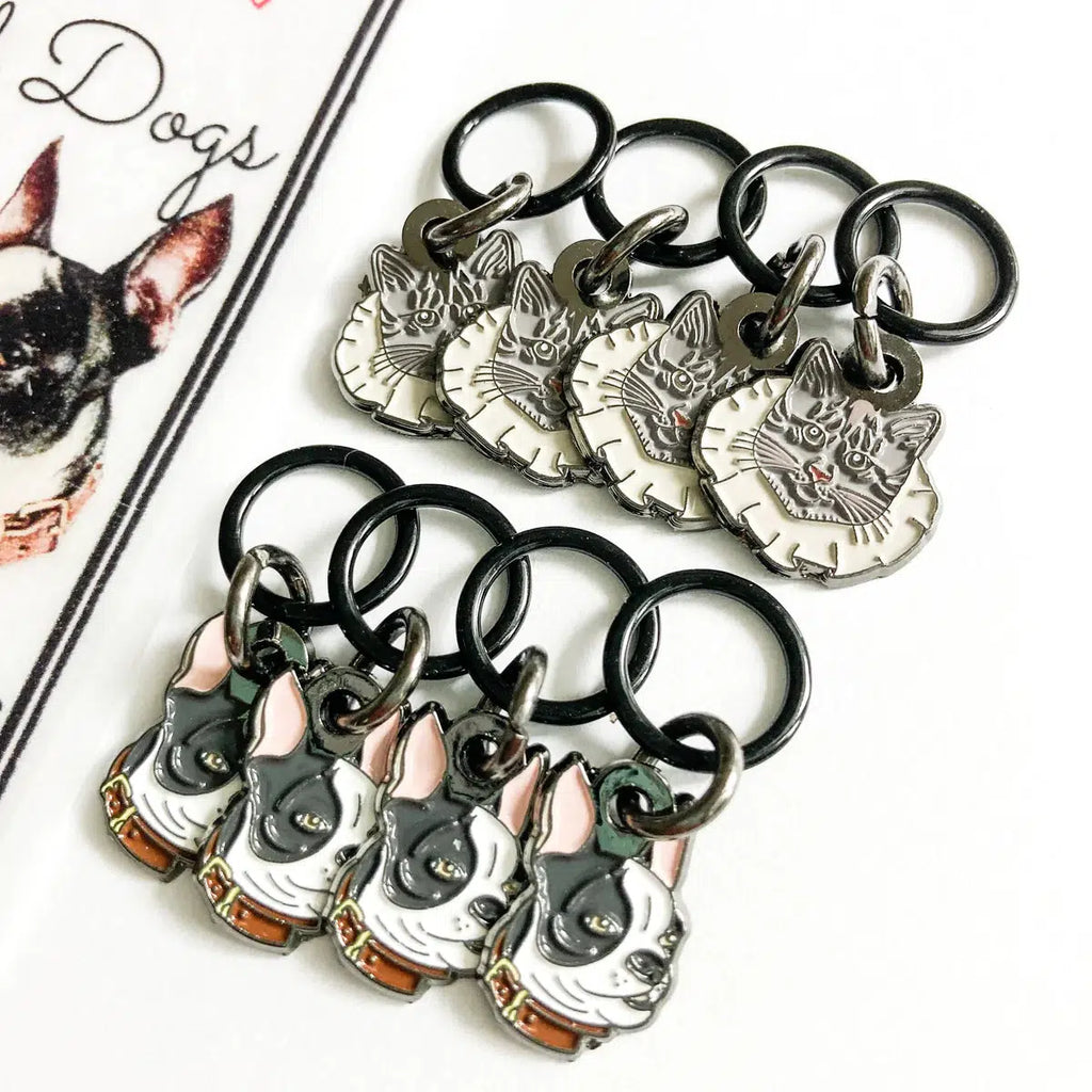 FIREFLY NOTES | Stitch Marker Pack :: Dogs & Cats