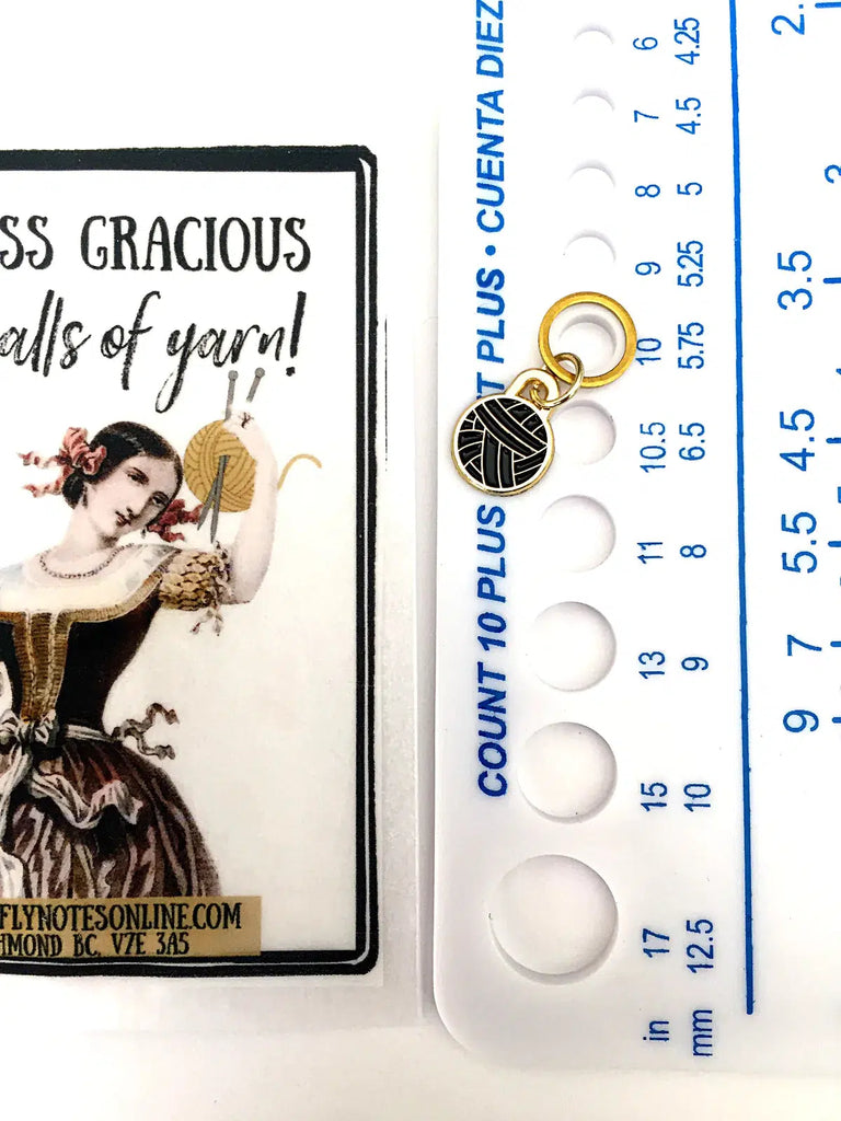 FIREFLY NOTES | Stitch Marker Pack :: Yarn Balls