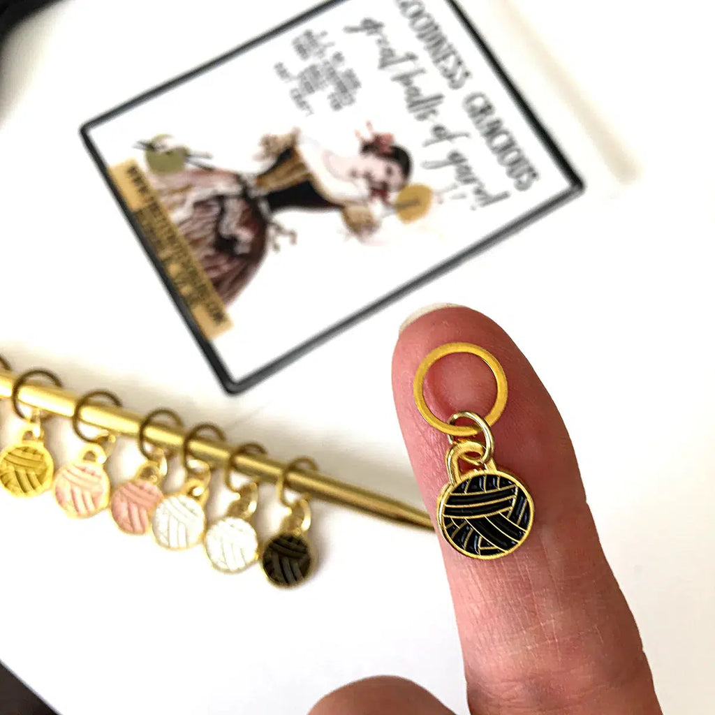 FIREFLY NOTES | Stitch Marker Pack :: Yarn Balls