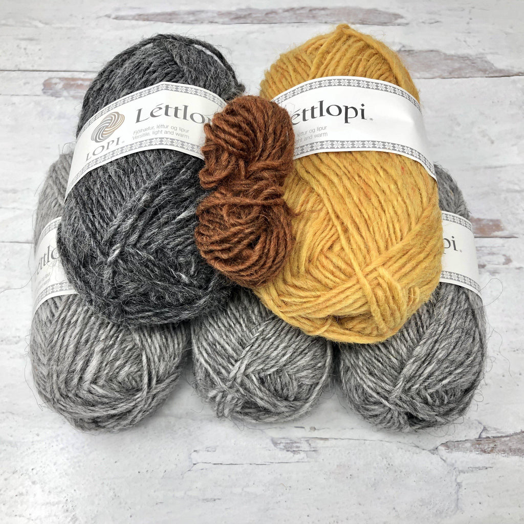 STOPOVER | Lettlopi Contrast Color Kit :: Grellow