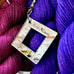 Firefly Fibers | Gauge Swatch Keychain