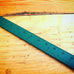 Firefly Fibers | Leather Wrist Ruler Green