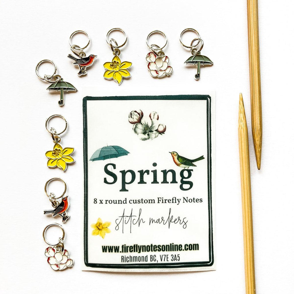 FIREFLY NOTES | Stitch Marker Pack :: Spring