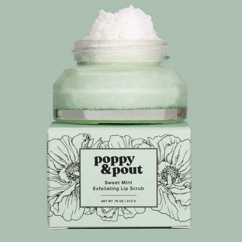 POPPY & POUT | Lip Scrub :: Sweet Mint