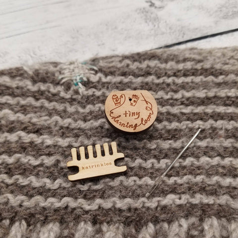Katrinkles | Tiny Darning & Mending Loom Kit
