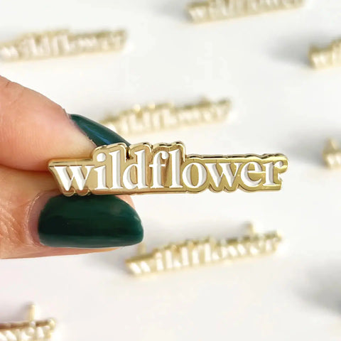 Paper Anchor Co Enamel Pin | Wildflower