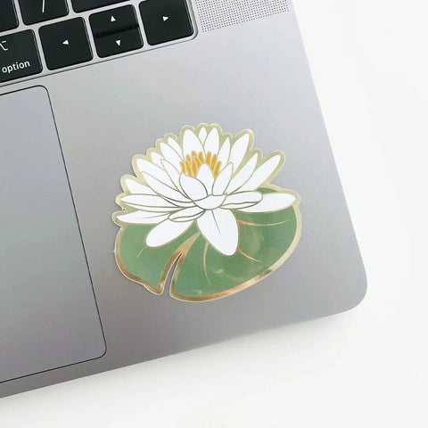 Paper Anchor Co Sticker | Water Lily