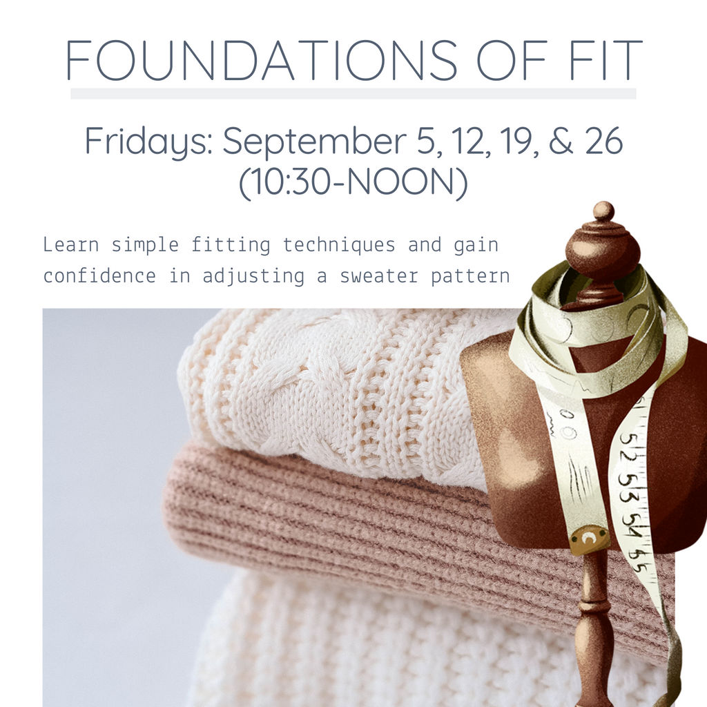 Foundations of Fit | Sweaters!