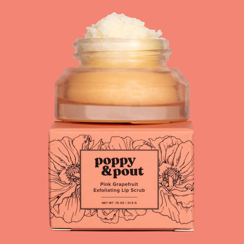 POPPY & POUT | Lip Scrub :: Pink Grapefruit