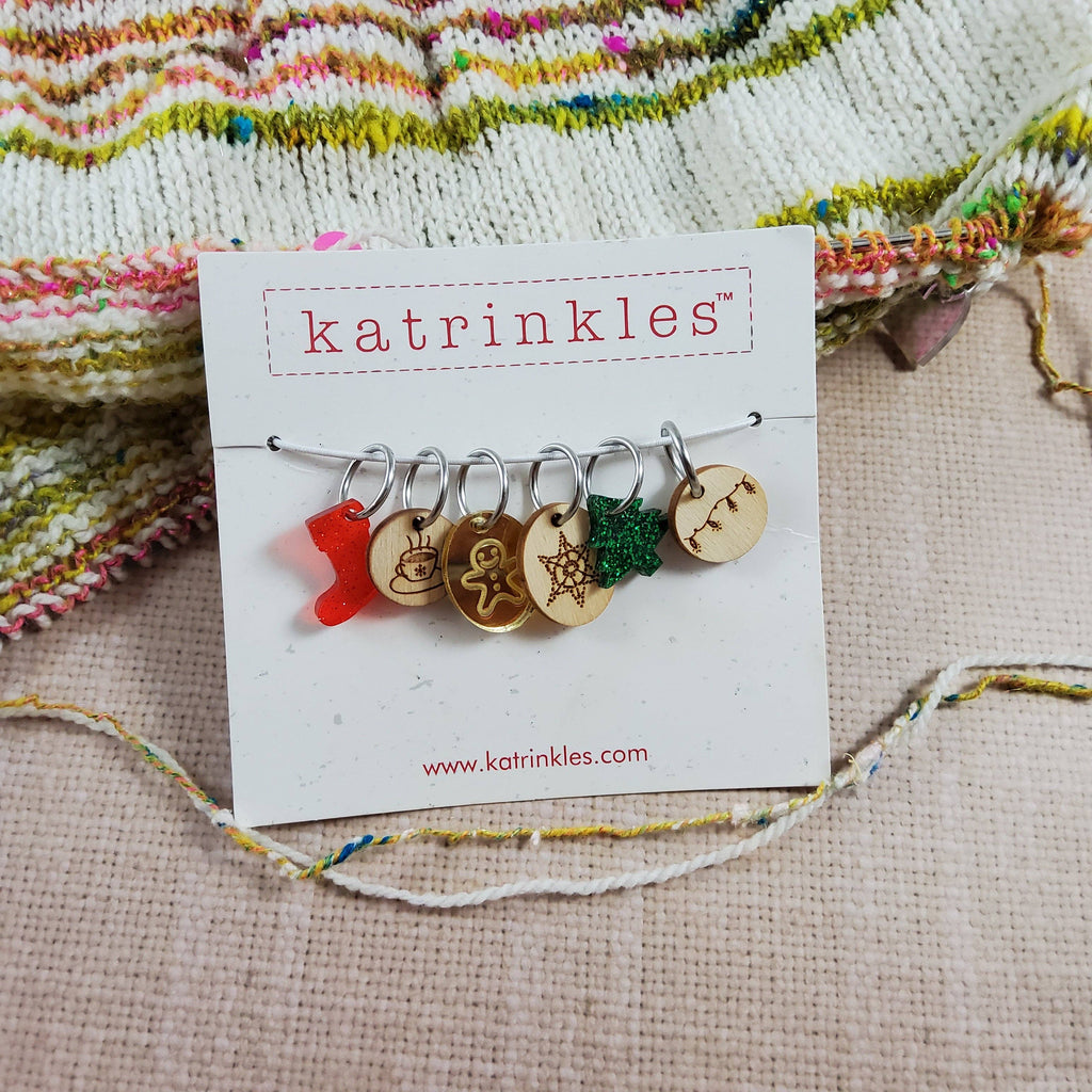 KATRINKLES | 2026 Festive Stitch Markers