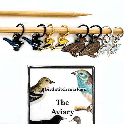 FIREFLY NOTES | Stitch Marker Pack :: Aviary