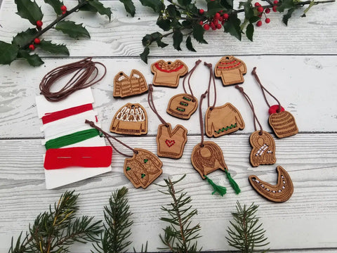 Katrinkles | 12 Days of Stitchable Ornaments