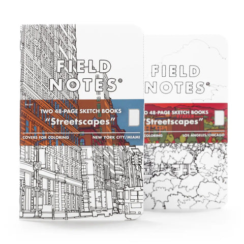 Field Notes | Streetscapes Sketch Books